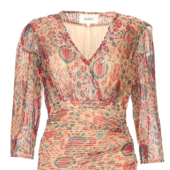 NWY ba&sh Amelia Dress mini dress - Picture 6 of 16